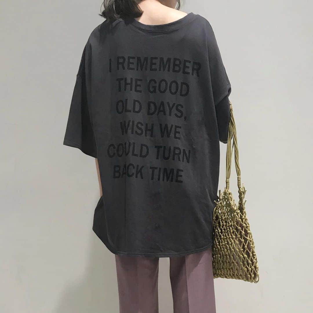 Omekashiさんのインスタグラム写真 - (OmekashiInstagram)「▷new arrival ! . BACKロゴＴシャツ ¥7,900+tax 【BEI CHC】 . . #Omekashi #Omekashiルクアイーレ #Omekashi新宿ルミネエスト #Omekashi広島パルコ #mysticomekashiline #Omekashi_2019SS #Omekashi_tops #Omekashi_bottom #今日のコーデ #fashion」8月8日 19時47分 - omekashi_pr