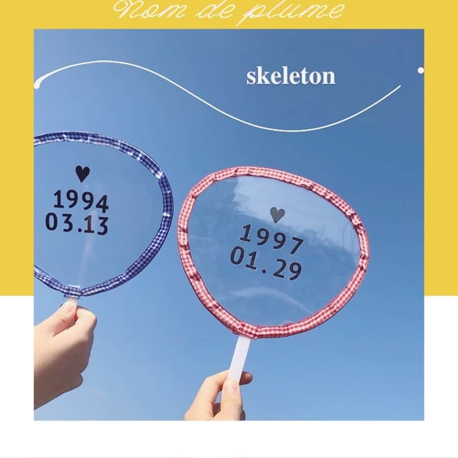 Nom De Plumeさんのインスタグラム写真 Nom De Plumeinstagram アイドルの定番グッズと言えば うちわ うちわを手作りする人も多いですよね そんなうちわに今 クリアブームが来ているんです 作り方 用意するもの