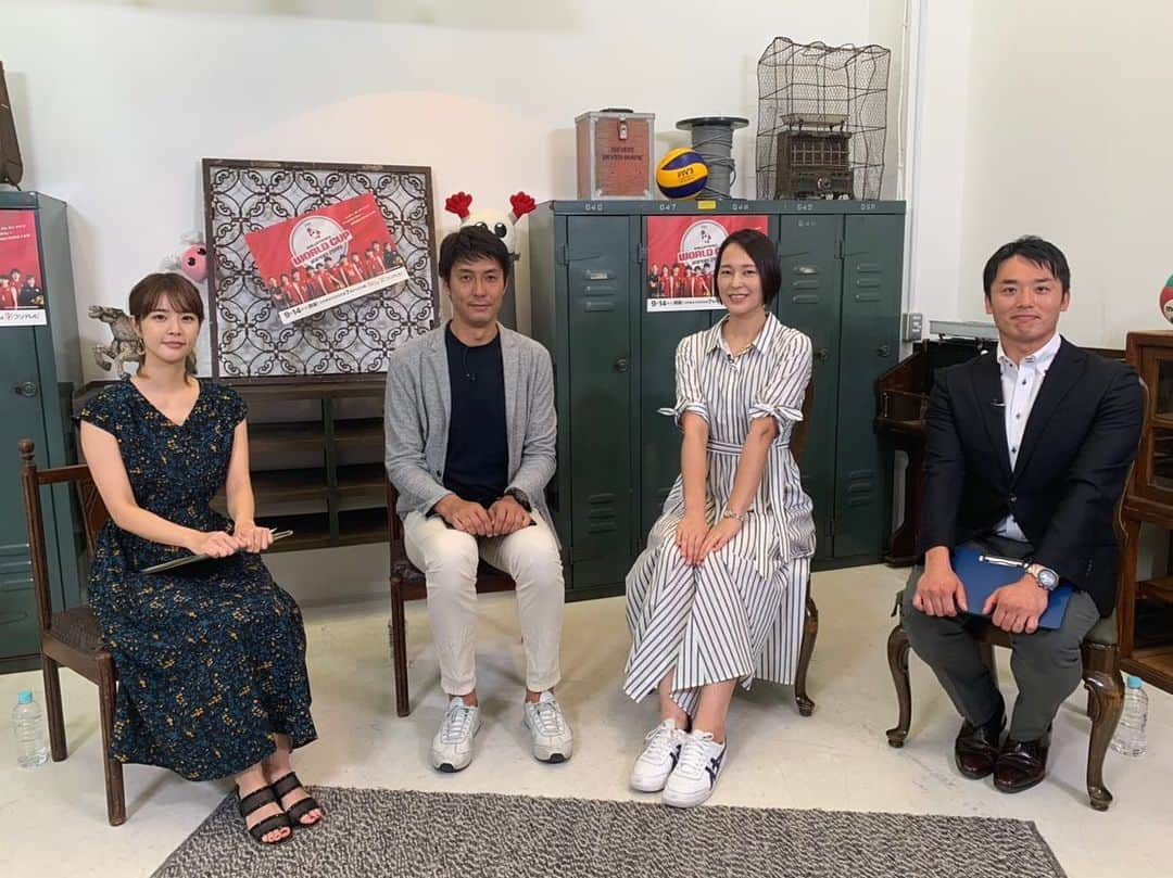 大山加奈さんのインスタグラム写真 - (大山加奈Instagram)「. . 8/16 24:30〜 BSフジ Volleyball channel . 《ワールドカップ特集 女子編》 . . バレチャンの収録はスタッフさん含め 毎度おなじみのメンバーなので とてもリラックスした状態で 楽しく収録が進みます😊‼︎ . . ぜひご覧くださいね‼︎‼︎‼︎ . . #volleyballchannel  #バレーボールチャンネル #バレチャン #BSフジ #JVA #ワールドカップバレー2019  #バボちゃん #バレーボール」8月8日 21時09分 - kanaoyama0619