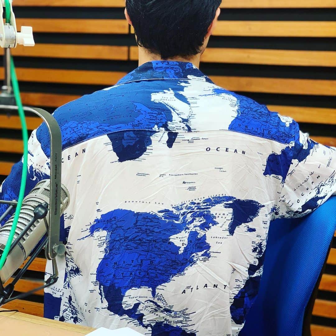 阿部浩貴さんのインスタグラム写真 - (阿部浩貴Instagram)「世界を着る男part2 in AIR-G' #地球love」8月8日 21時19分 - updown_abe