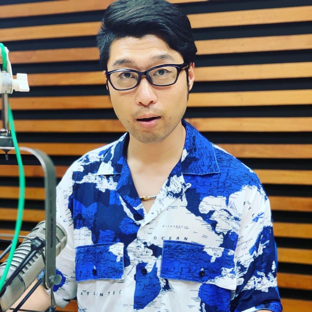 阿部浩貴のインスタグラム：「世界を着る男part2 in AIR-G' #地球love」