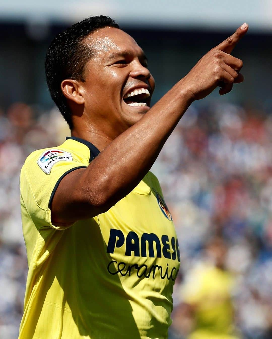 LFPさんのインスタグラム写真 - (LFPInstagram)「The SMILE of a STRIKER! 😃⚽️ • #Bacca #Villarreal #LaLiga #LaLigaSantander #Goal」8月8日 23時30分 - laliga