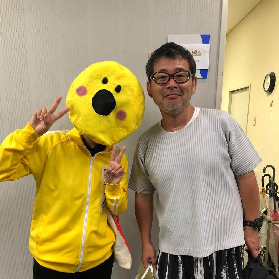 パインさんのインスタグラム写真 - (パインInstagram)「パインアメEXPOオフショット  #etking #ポセイドン石川 #坂口有望 #藤村忠寿 #パインアメ #パインアメの日 #パインアメEXPO #パインアメexpo2019」8月8日 23時43分 - pineame_pr