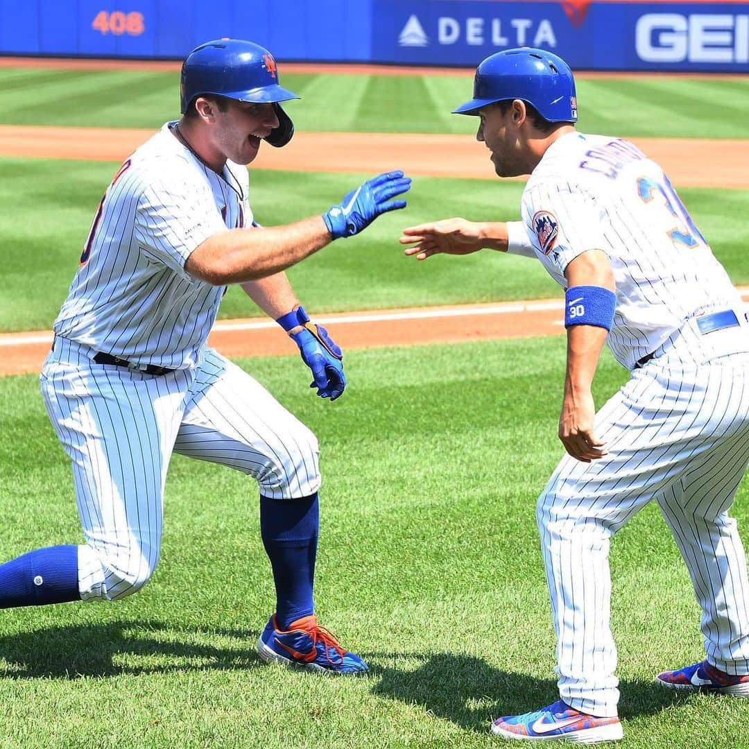 ニューヨーク・メッツさんのインスタグラム写真 - (ニューヨーク・メッツInstagram)「The train keeps on rolling. 🚂 #LGM #Mets」8月8日 23時48分 - mets