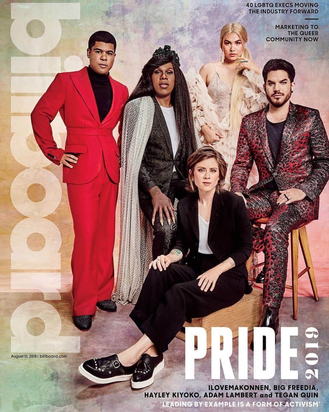 アダム・ランバートさんのインスタグラム写真 - (アダム・ランバートInstagram)「@billboard @billboardpride @ilovemakonnen @bigfreedia @hayleykiyoko @teganandsara」8月9日 0時53分 - adamlambert