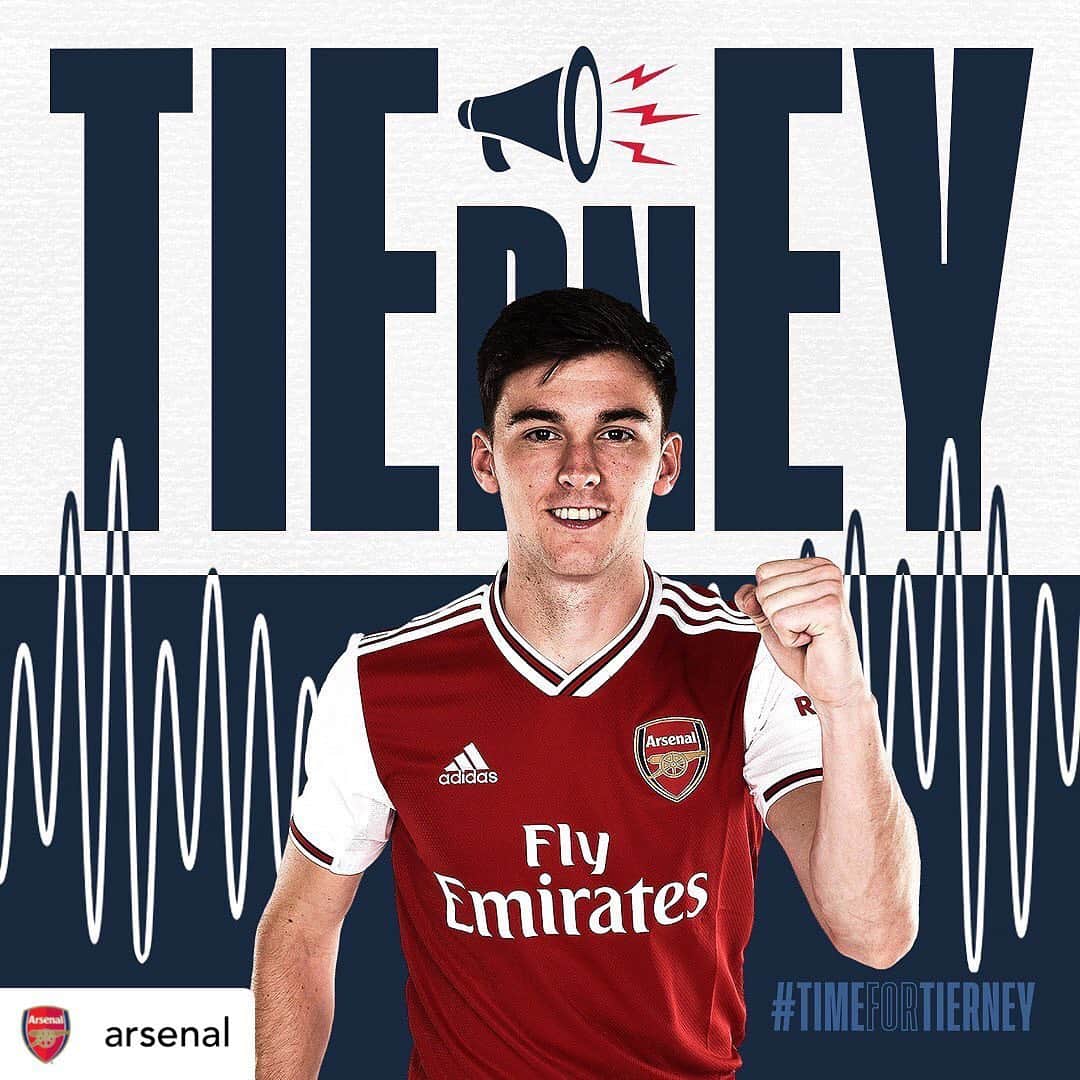 プレミアリーグさんのインスタグラム写真 - (プレミアリーグInstagram)「Happy with your new left-back, Gunners fans? • #repost @arsenal 📢 ANNOUNCEMENT TIME 📢  Welcome to Arsenal, @kierantierney!  #TimeForTierney #Tierney #Arsenal #AFC #Gunners #COYG」8月9日 0時53分 - premierleague