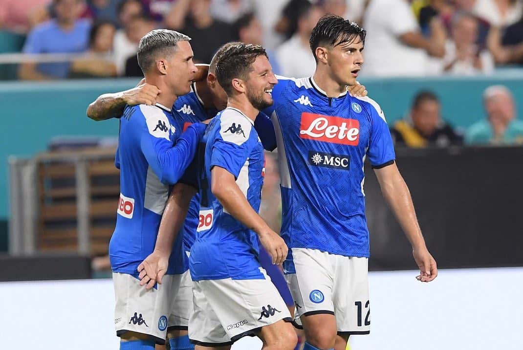 カルロ・アンチェロッティさんのインスタグラム写真 - (カルロ・アンチェロッティInstagram)「The team showed character, personality and quality of play against Barcelona ... Many thanks to our Miami Fans. 🇺🇸 #NapoliUSTour 💙 #forzanapolisempre  El equipo mostró carácter, personalidad y calidad en el juego frente al Barcelona... Gracias a la afición de Miami.  La squadra ha mostrato carattere, personalità e qualità nel gioco contro il Barcellona ... Grazie ai fan di Miami.」8月9日 0時58分 - mrancelotti