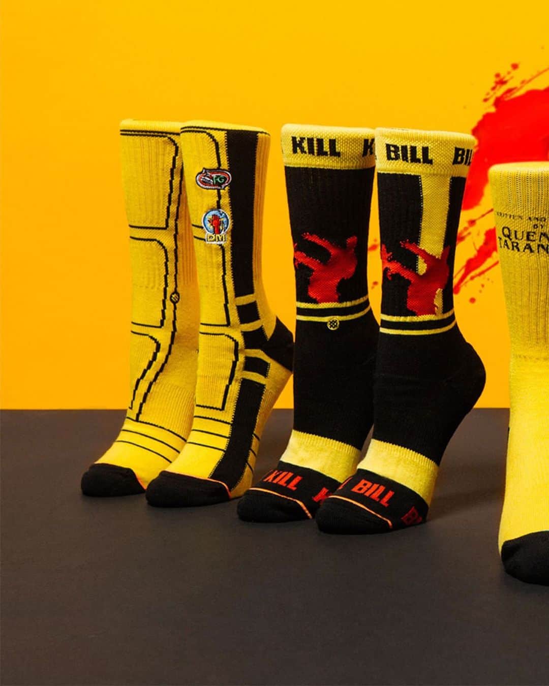 のインスタグラム：「That woman deserves her revenge...and we deserve to die. ⚔️ Our Kill Bill collection is available now - Head to a Stance store or Tap👆to shop.」