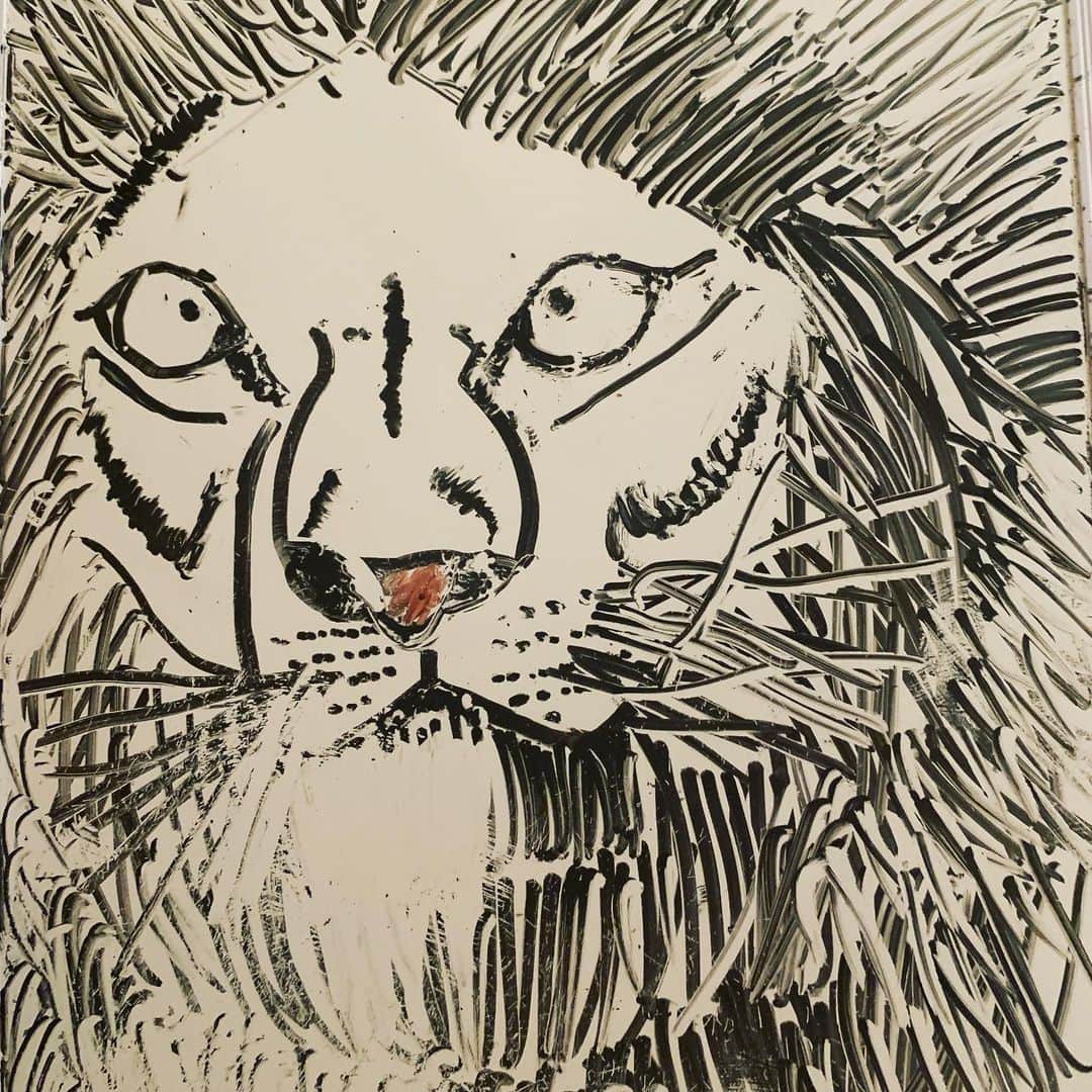 彩月さんのインスタグラム写真 - (彩月Instagram)「ライオンキングイベで、久々本気で描いたꉂ⍢⃝☺︎꒡̈⃝⌄̈⃝¨̮•*¨*•.¸¸♬︎」8月9日 1時27分 - princessayatuki1109