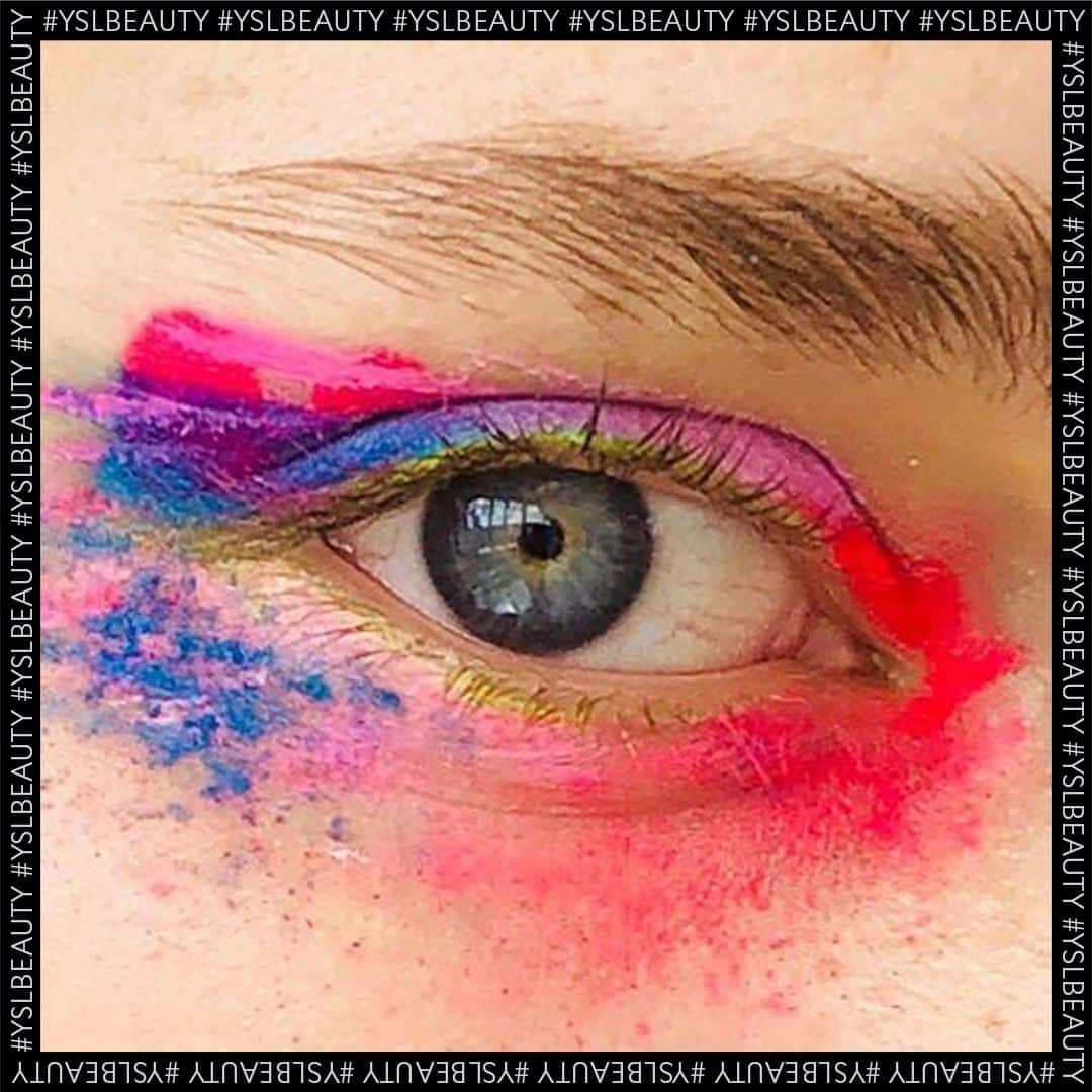 Yves Saint Laurent Beautyさんのインスタグラム写真 - (Yves Saint Laurent BeautyInstagram)「Dare to paint outside of the lines, you wild beauty. COUTURE PALETTE in: N°15 YCONIC PURPLE N°9 LOVE @mikvarez  Share your love of YSL Beauty with #yslbeauty and by tagging us in your photo #yslbeauty #regram #waterstain」8月9日 1時59分 - yslbeauty