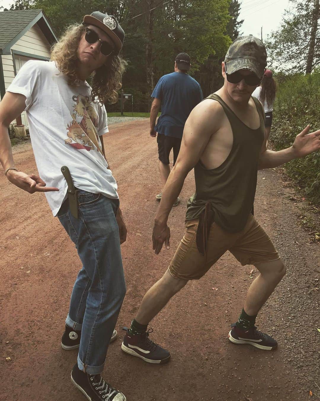 カイル・ガルナーのインスタグラム：「Knife bros..... @jack_gallner」