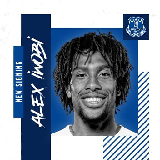 エヴァートンFCさんのインスタグラム写真 - (エヴァートンFCInstagram)「It's done! Welcome to Everton, @alexanderiwobi! 🙌🔵 • • • #everton #efc #blues #toffees #transfer #deadlineday #iwobi #alexiwobi #arsenal #premierleague #pl」8月9日 5時19分 - everton