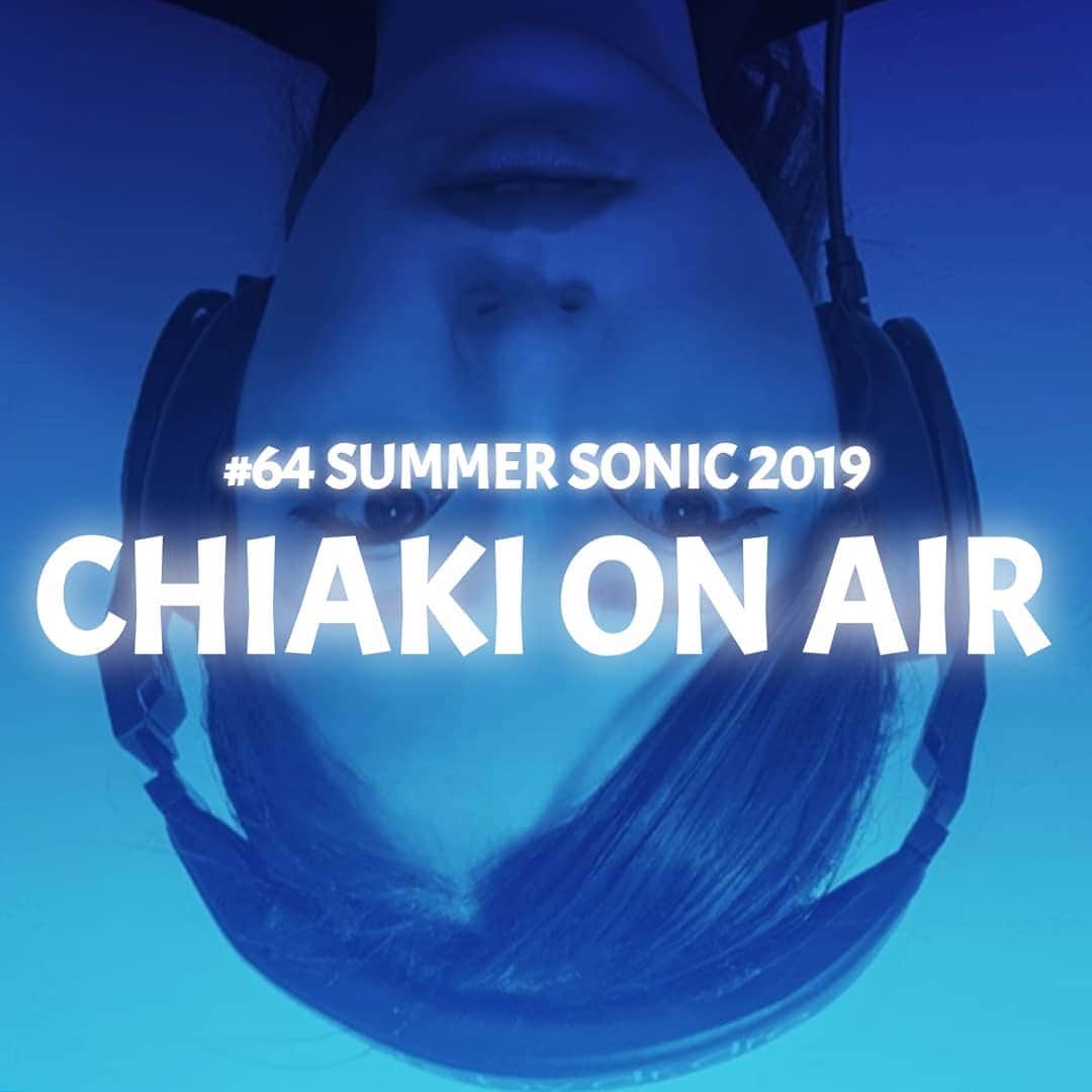 DJ CHIAKIさんのインスタグラム写真 - (DJ CHIAKIInstagram)「☆ CHIAKI ON AIR #64 ・ 今回は来週は、ついにサマソニ🥺✌️ ってことで、、、 "SUMMER SONIC 2019"のミックスを つくったよーーー💗💗50分くらい！！ サマソニに出演するアーティストで ミックスしてまーす！聞いてねーん！！ ・ R3habのイケてる新曲も入れたよ！ ・ その中でも今一番気になってる アーティストは、、、断トツ タッシュ・シュルタナ！！！✨✨ めっちゃ天才一人バンド！！ ミックスの中でも紹介してるから 最高まできいてください💨 ・ ちなみに来週も第2弾アップするから たのしみにしててーーーー！！！ ・ #summersonic2019 #djchiaki」8月9日 6時08分 - chiakisingapore
