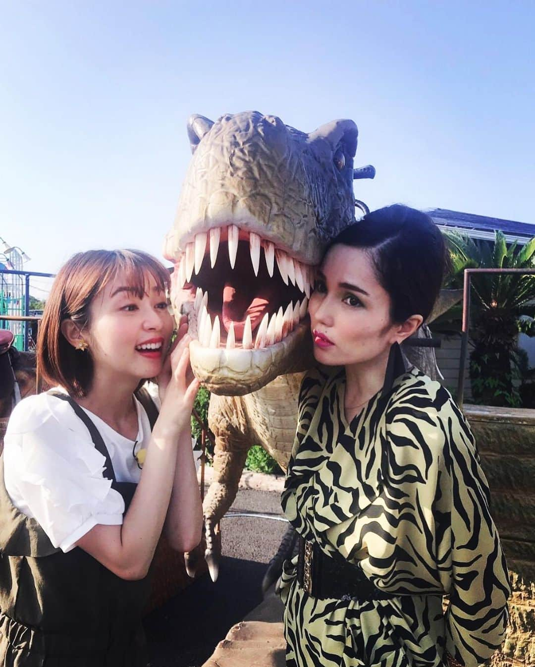 平野ノラさんのインスタグラム写真 - (平野ノラInstagram)「🦖🦖🦖💕 #静岡 #第一テレビ #まるごと #まるごとツイート #毎週金曜日 #おったまげ調査隊 #観るっきゃないゾ #鳥越アナ  #平野ノラ #OKバブリー」8月9日 17時09分 - noranoranora1988