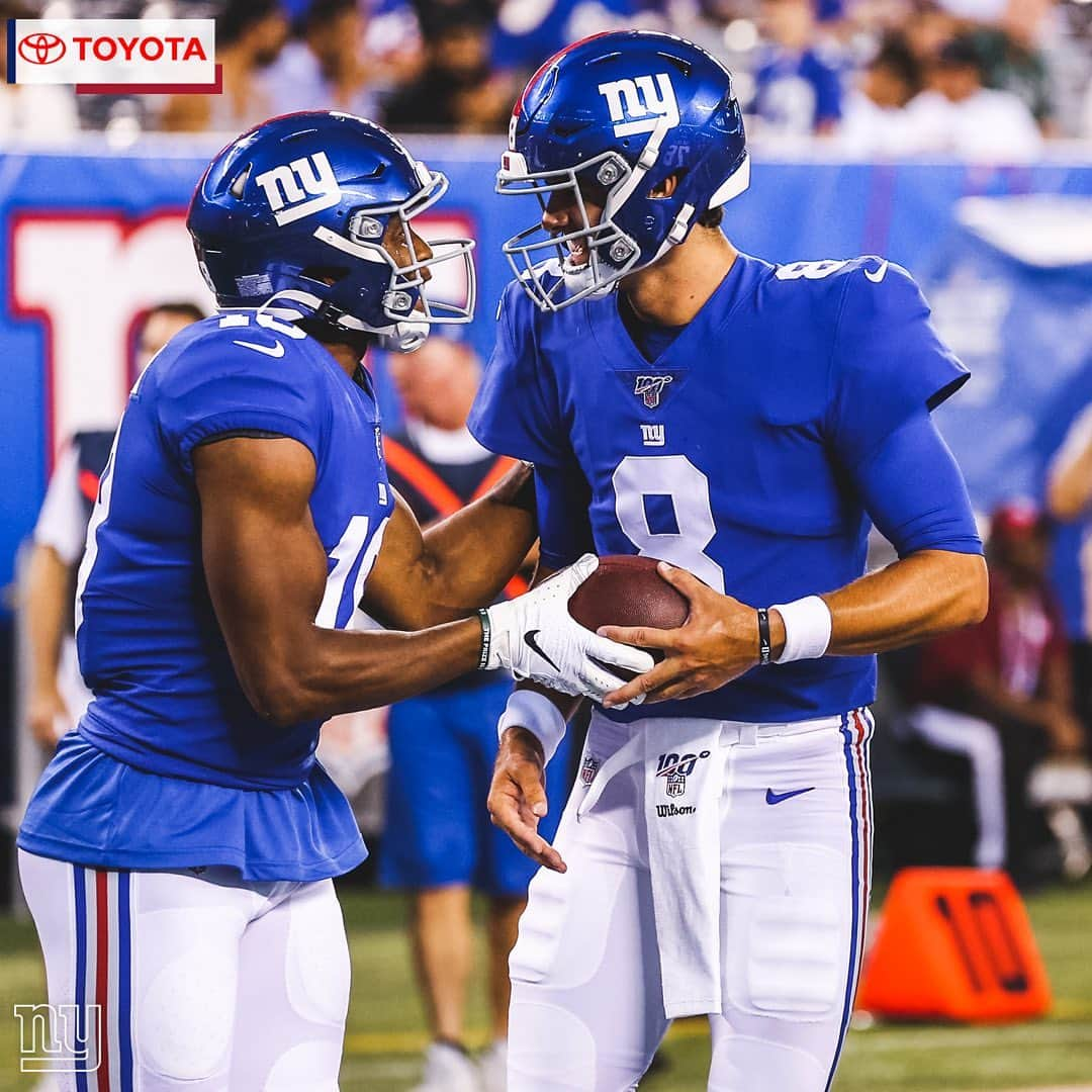 New York Giantsさんのインスタグラム写真 - (New York GiantsInstagram)「This one’s a keeper #NYJvsNYG」8月9日 8時52分 - nygiants