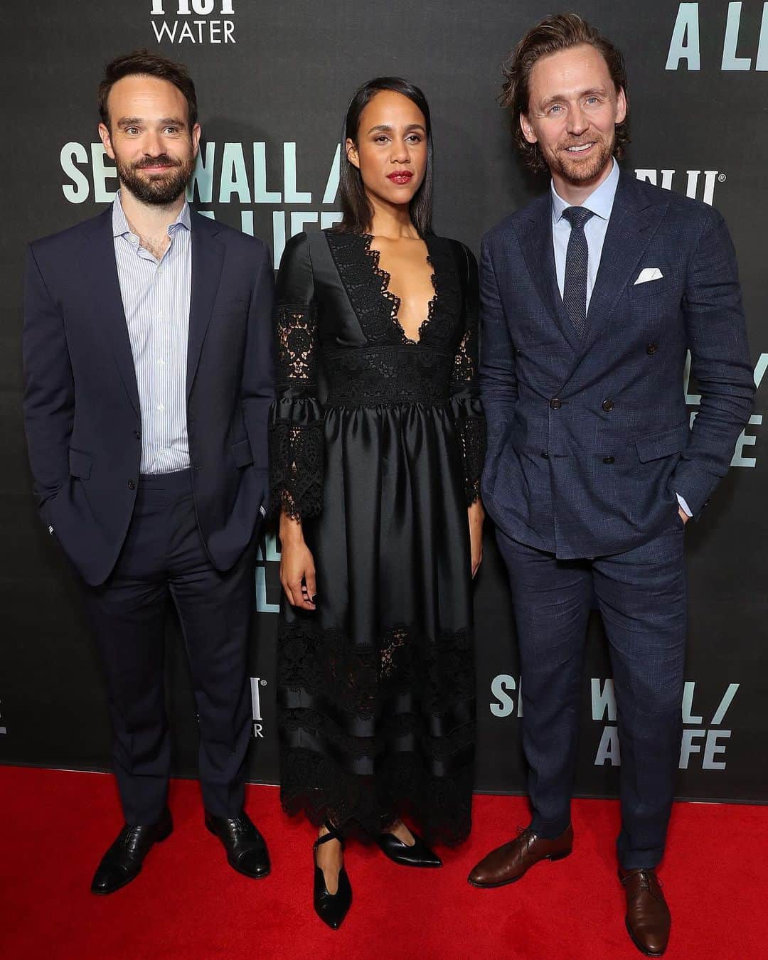 Just Jaredさんのインスタグラム写真 - (Just JaredInstagram)「@imsebastianstan and @twhiddleston support their fellow Marvel Star @jakegyllenhaal at the opening of his new Broadway play “Sea Wall/A Life.” Joining Tom at the show were his “Betrayal” co-stars @zawe and Charlie Cox. #TomHiddleston #SebastianStan #CharlieCox #ZaweAshton Photos: Getty」8月9日 11時29分 - justjared