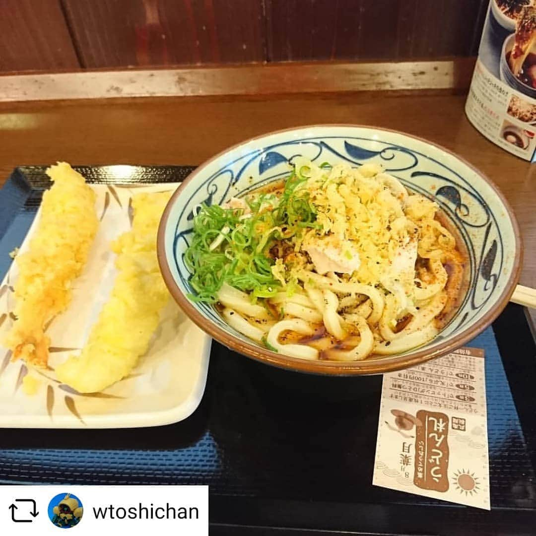 丸亀製麺のインスタグラム