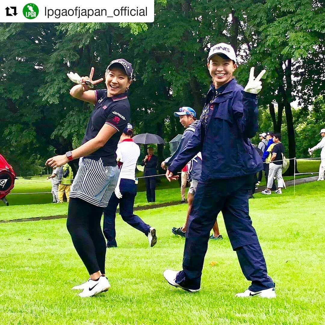 岡山放送さんのインスタグラム写真 - (岡山放送Instagram)「#Repost @lpgaofjapan_official (@get_repost) ・・・ . 2人とも素晴らしいショットでスタート。行ってらっしゃい😊✌️ #渋野日向子 #成田美寿々 #北海道meijiカップ #北海道文化放送#北海道新聞社#道新スポーツ #明治グループ#明治#meiji #札幌国際カントリークラブ島松コース  #日本女子プロゴルフ協会 #LPGA#女子ゴルフ#ゴルフ女子#ゴルフ #golf#北海道#北広島市  #大会の模様 を#OHK#岡山放送 では､あす10日(土)深夜1:15～11日(日)ごご4時5分～それぞれ放送です！」8月9日 12時17分 - ohk_official