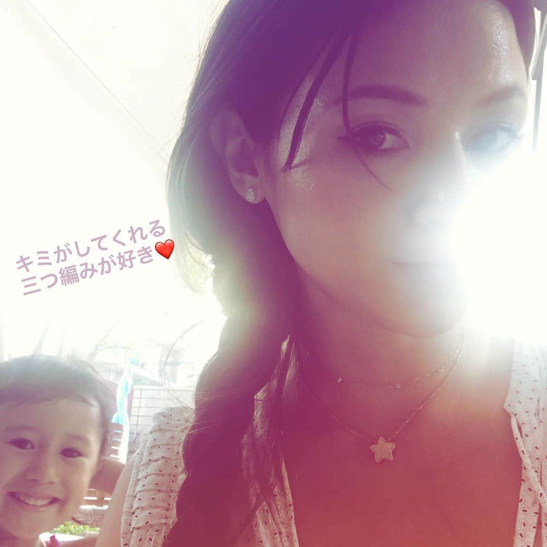 橋本麗香さんのインスタグラム写真 - (橋本麗香Instagram)「． 子供の成長 親の成長 一緒に成長出来るだなんて 一生成長出来るだなんて ． ❤️ ． #きゃーちゃん0219  #love」8月9日 12時40分 - reikamaria