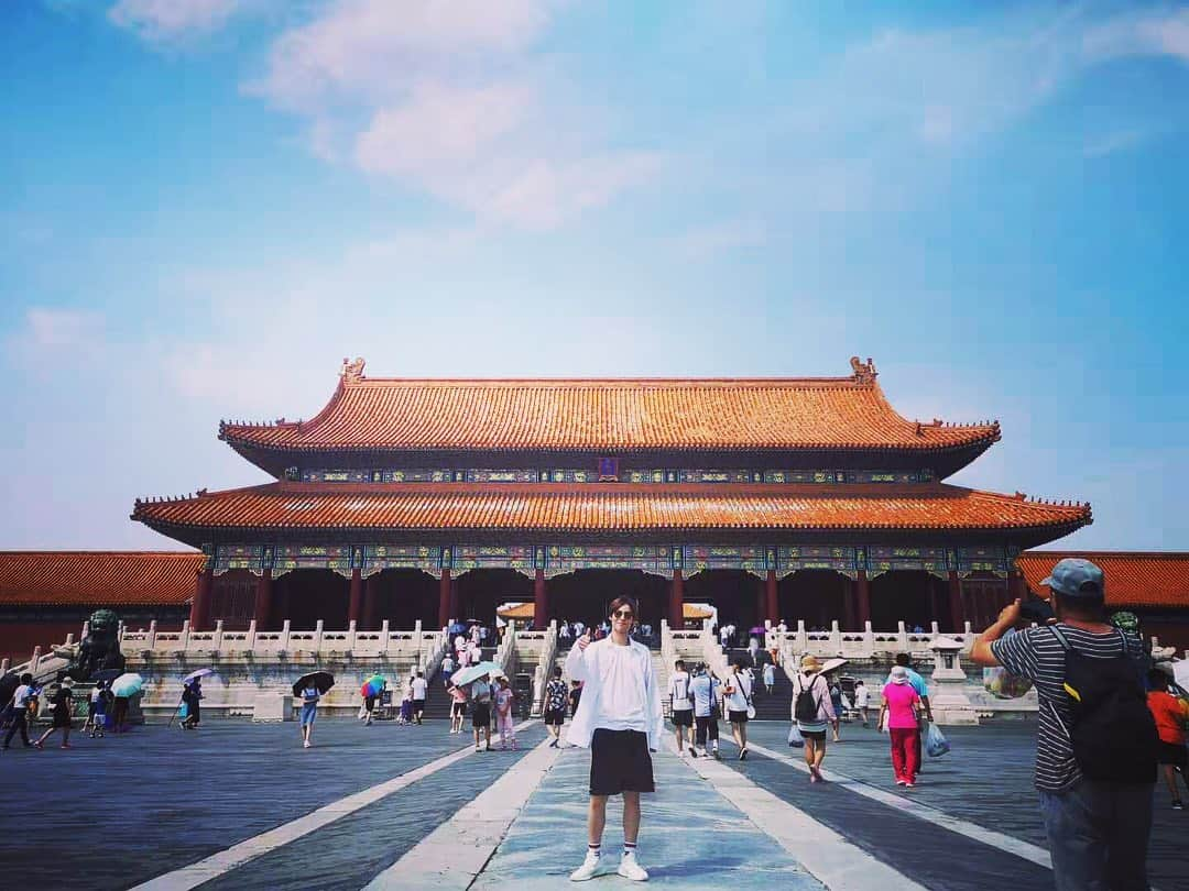 宇野結也さんのインスタグラム写真 - (宇野結也Instagram)「夏ツアー最終地 9都市目北京  北京初日よろしくお願い致します。  #紫禁城 #北京 #🇨🇳 #ミュージカル陰陽師  #酒呑童子」8月9日 12時44分 - unoyuya