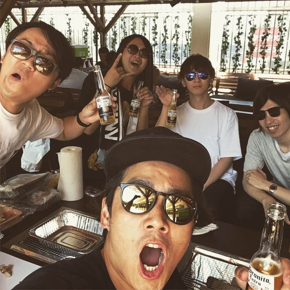 のインスタグラム：「俺たちいつメン  #BBQ #イキり」