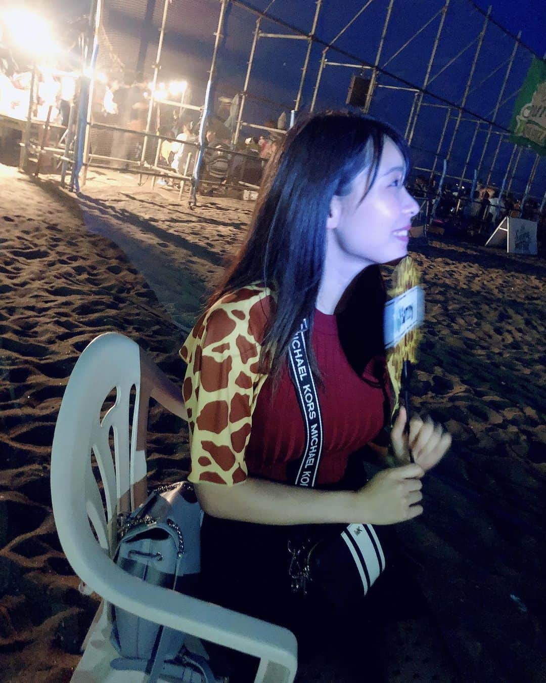 塚田綾佳さんのインスタグラム写真 - (塚田綾佳Instagram)「#激アツ 🔥🔥🔥 ・ 第39回 #三浦海岸納涼まつり花火大会 Presented by #Sammy #花火大会 めちゃくちゃ綺麗だったよ～((o(｡>ω<｡)o)) ・ こんな目の前で見たの初めて！ 感動した💖✨✨✨ ・ #夏の思い出 ・ ・ #サミー #sammy #サミーカップ2019 #サミービーチフィールド #sammybeachfield #サミーカップガールズ  #三浦海岸 #OTODAMA #ビーチテニス #BeachTennis #MasaSportsSystem  #グラビア #海 #アヤカップ  #shooting #摄影 #塚田綾佳」8月9日 13時20分 - tsukada_ayaka