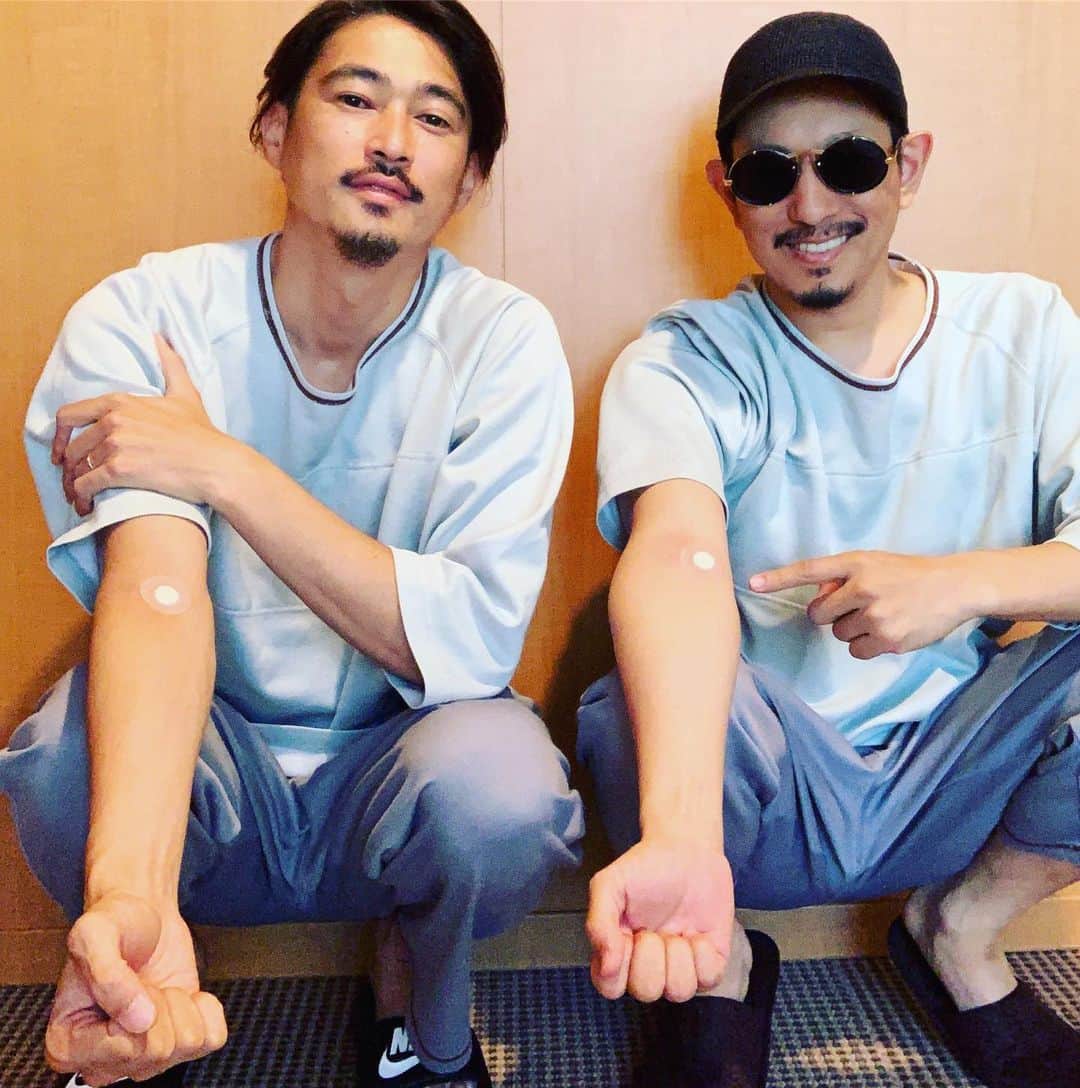 窪塚洋介のインスタグラム：「I went for a thorough medical checkup with Dozan11.」