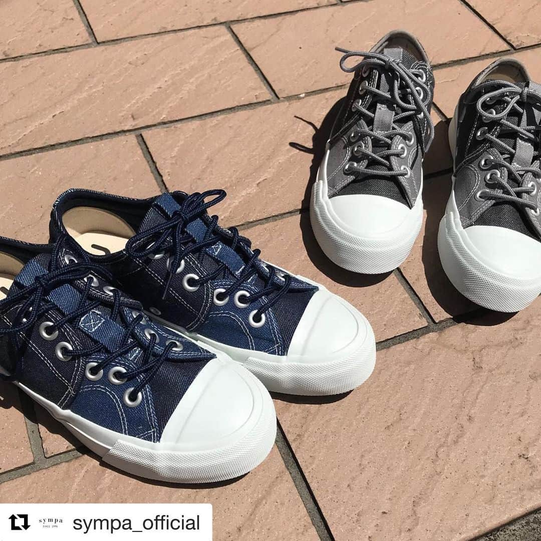 アールエフダブリューさんのインスタグラム写真 - (アールエフダブリューInstagram)「#Repost @sympa_official with @get_repost ・・・ ＊new arrival＊ デニムのコンビカラーがかわいいスニーカーが入荷しました！  シンプルなコーディネートのアクセントにも◎ #sympa_福井店#スニーカー#rfw#デニム#デニムスニーカー #sympa#公園前の雑貨ショップ#福井県#石川県#富山県」8月9日 15時58分 - rfwtokyo