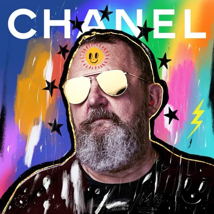 のインスタグラム：「Michel Gaubert’s new tracks are now playing on his playlist for #CHANEL. @michelgaubert #MichelGaubert #TheSoundofCHANEL #CHANELHolidays」