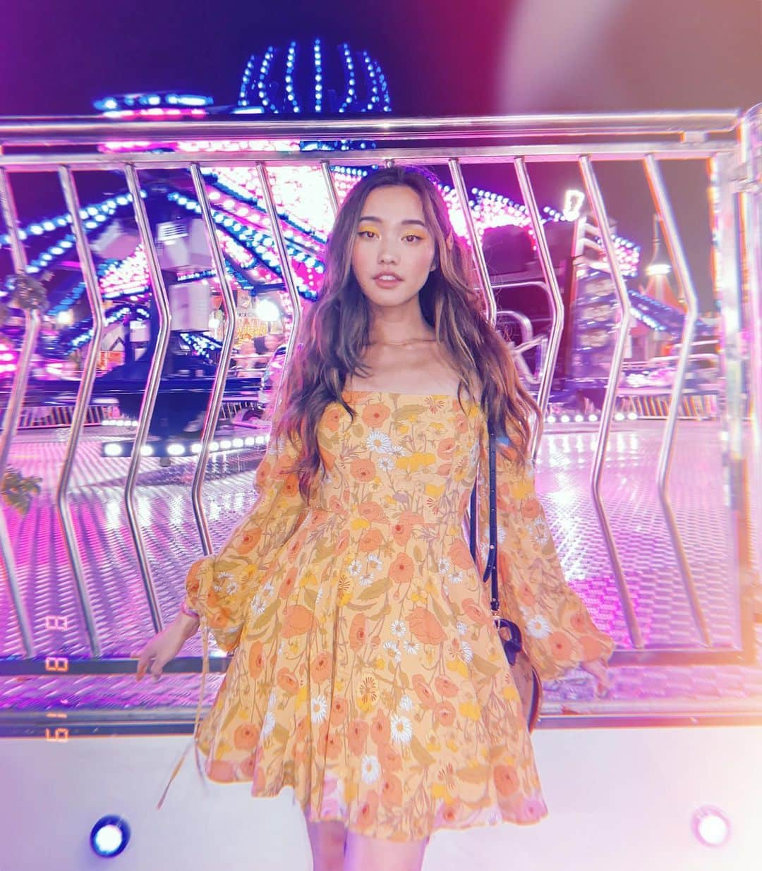 Jenn Imさんのインスタグラム写真 - (Jenn ImInstagram)「race you to the ticket booth 🎡 wearing the Lyla dress from @eggieshop」8月10日 1時52分 - imjennim