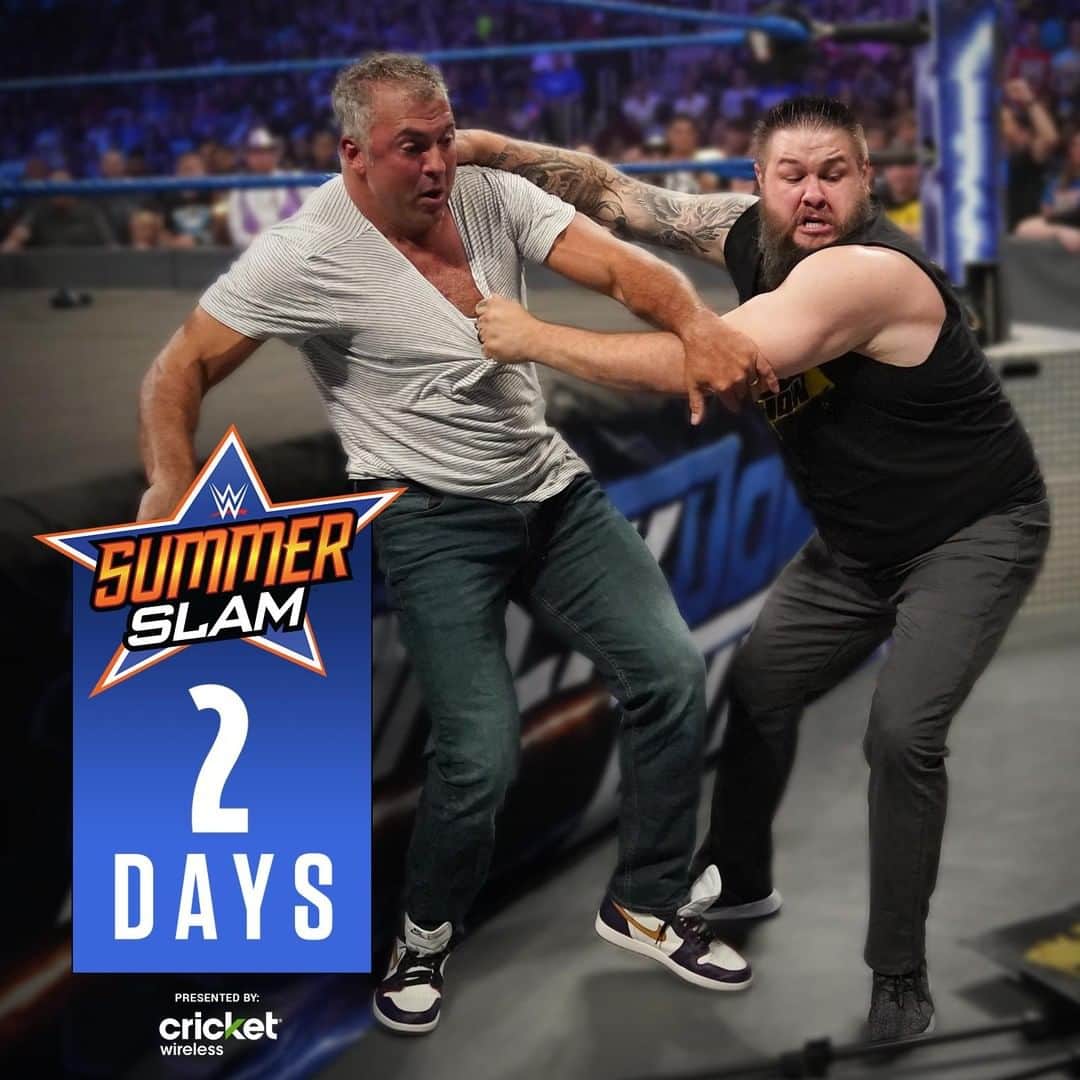WWEさんのインスタグラム写真 - (WWEInstagram)「Will #KevinOwens be forced to QUIT in 2⃣ days at #SummerSlam?」8月10日 3時00分 - wwe