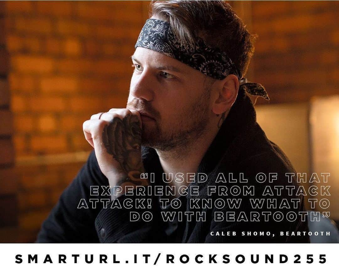 Rock Soundさんのインスタグラム写真 - (Rock SoundInstagram)「In this month's issue of Rock Sound, Caleb Shomo is in the Any Question Answered hot seat for the most comprehensive, career-spanning interview he's ever done.  It's all inside this month's issue - pick up your copy from smarturl.it/RockSound255」8月9日 18時44分 - rocksound