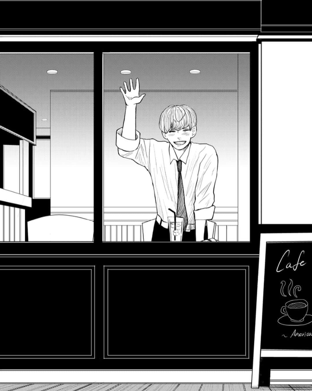 池田ルイさんのインスタグラム写真 池田ルイinstagram カフェで待ち合わせ 他校の彼と 駅前のカフェで待ち合わせしたり ね イラストグラム イラスト マンガ Illustgram Animegirl Illustration 絵 絵描き 漫画家 漫画