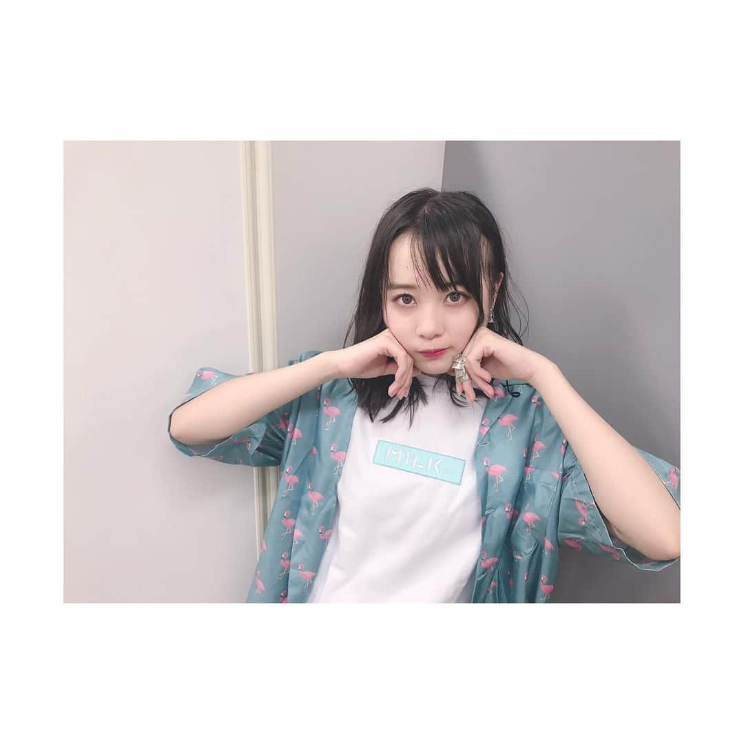 横山結衣さんのインスタグラム写真 - (横山結衣Instagram)「#今日の私服 今日じゃないんだけどね、😇 か！わ！い！い！ お写真撮ったのが公演終わりでメイクも髪の毛もボロボロで申し訳ありません〜😢😢 #ottworks  #overthetwelve  #milkfed  #セットアップ」8月9日 19時00分 - yoko_yui_team8