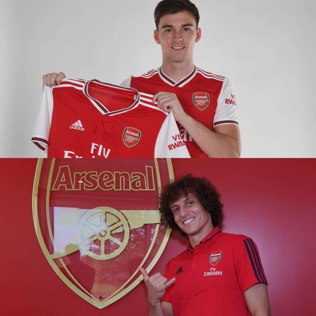 アーセナルFCさんのインスタグラム写真 - (アーセナルFCInstagram)「Deadline Day: Done ✅⁠ ⁠ #Arsenal #transfers #deadlineday #AFC #Tierney #DavidLuiz #TimeForTierney #BemvindoDavid #premierleague」8月9日 19時10分 - arsenal