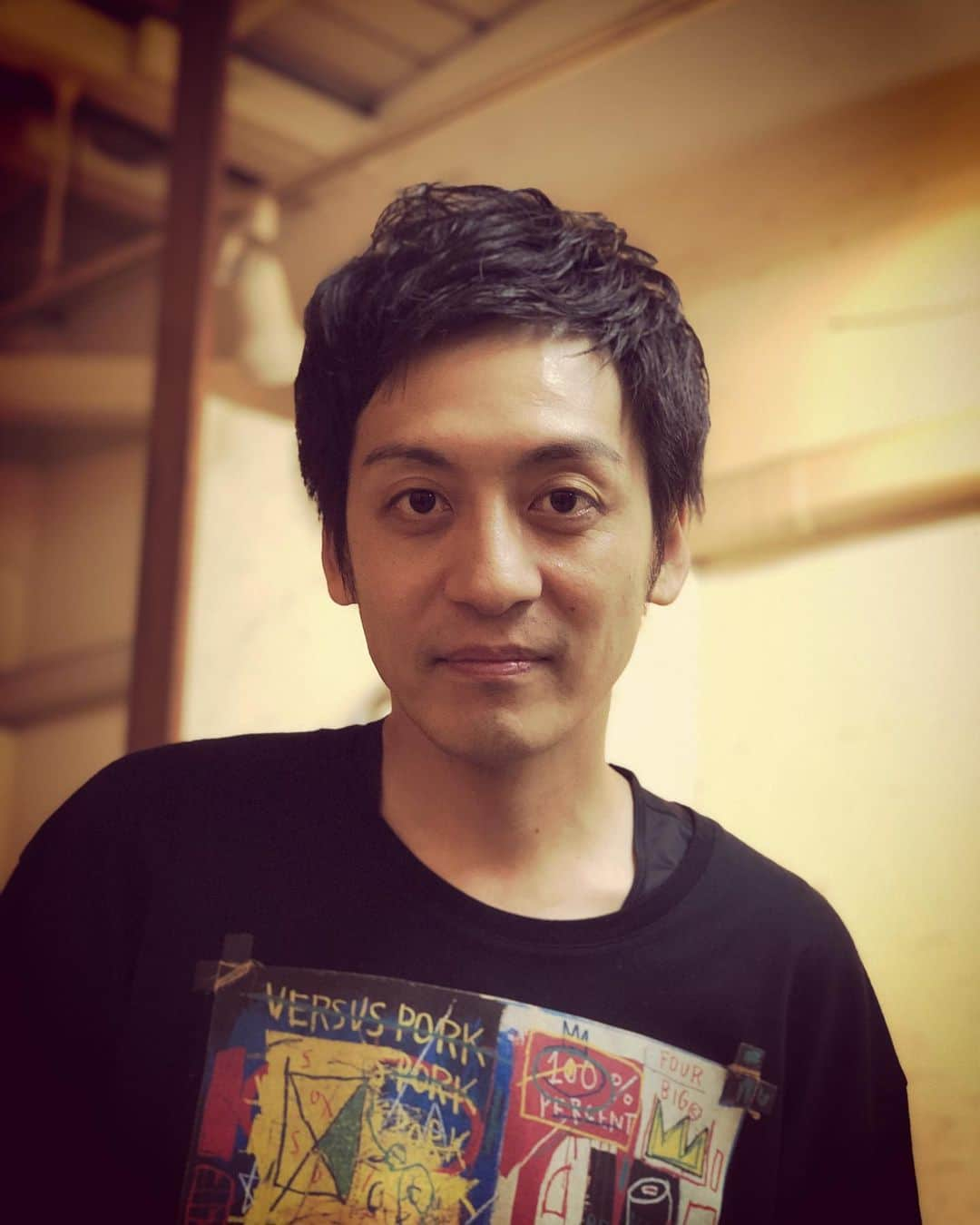 杉本知香さんのインスタグラム写真 - (杉本知香Instagram)「男前2人😆😆😆 村田くんglambのＴシャツめちゃくちゃ似合う✨  #中目黒美容室 #とろサーモン村田#とろサーモン#村田秀亮 #glamb #どぶろっく森#どぶろっく#エロス」8月9日 19時16分 - sugimotoc