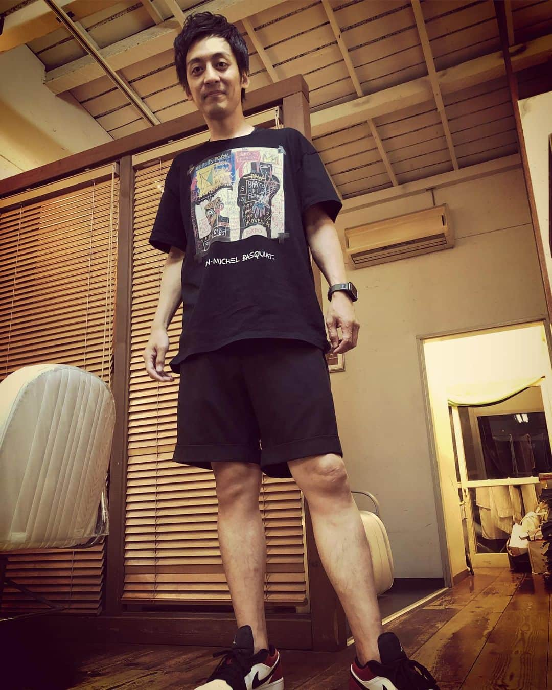 杉本知香さんのインスタグラム写真 - (杉本知香Instagram)「男前2人😆😆😆 村田くんglambのＴシャツめちゃくちゃ似合う✨  #中目黒美容室 #とろサーモン村田#とろサーモン#村田秀亮 #glamb #どぶろっく森#どぶろっく#エロス」8月9日 19時16分 - sugimotoc