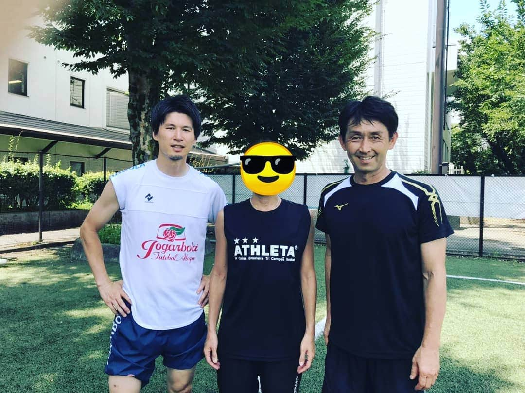 佐々木竜太さんのインスタグラム写真 - (佐々木竜太Instagram)「・ 石井さんと久々の再会。  一緒にボール蹴りました⚽  ランチ行けずに申し訳ないです🙏  次回こそ！  めくさんありがとう！  #サッカー #鹿島 #アントラーズ #コーチ #監督 #石井正忠 #10番 #ジーコ #とんてき #中野坂上 #ジョガボーラ #JOGARBOLA」8月9日 19時47分 - ryuta__sasaki