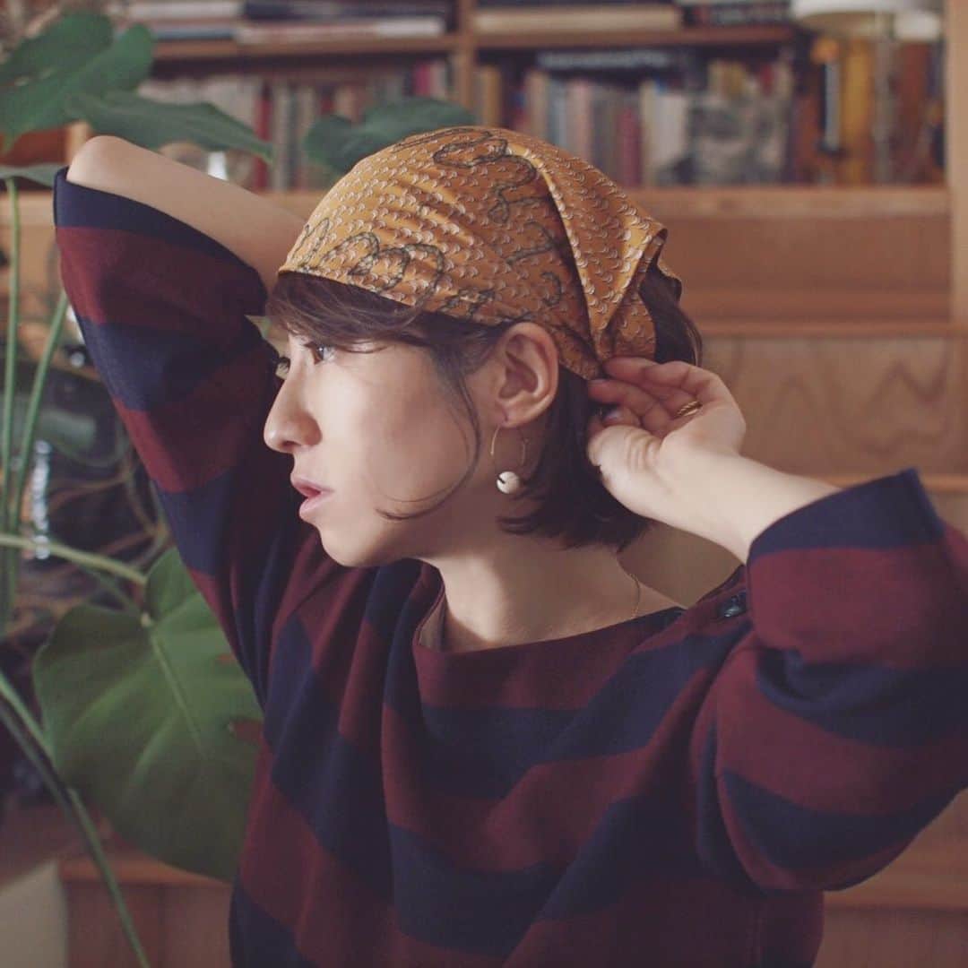 風間ゆみえのインスタグラム：「明日、11時00分から‼︎ マリンフランセーズ 代官山より Instagram LIVE✨ 新作のプレフォールのラインナップをご紹介しつつ、着こなしや、まだまだ酷暑のこの時期から楽しむスタイリングをお伝えしていきます‼︎ 皆さまぜひチェックしてみて下さいね‼︎ @la_marine_francaise_official」