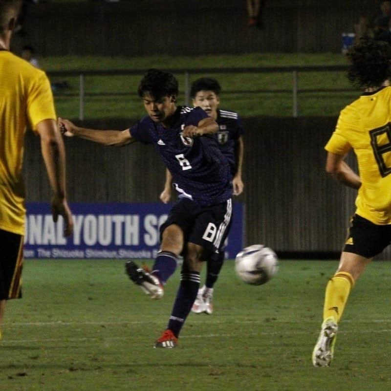 のインスタグラム：「[SBS杯]U-18日本代表がベルギーに2-0快勝。影山監督は「もっともっとアクションを」  #日本代表 #daihyo #U18 #SBS杯 #SBSカップ #soccer #football #サッカー #コロンビア #🇯🇵 #🇨🇴 #gekisaka #ゲキサカ」