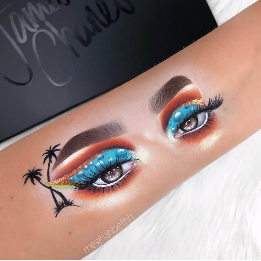 Makeup Addiction Cosmeticsさんのインスタグラム写真 - (Makeup Addiction CosmeticsInstagram)「Moana inspired design by @meghanbethh using our Showbiz glitter! So much talent 😍😍😍 - #makeupaddictioncosmetics #makeupaddiction #universomakeup #makeuptalk #lovemakeup #dailygirlsfeed」8月9日 20時55分 - makeupaddictioncosmetics