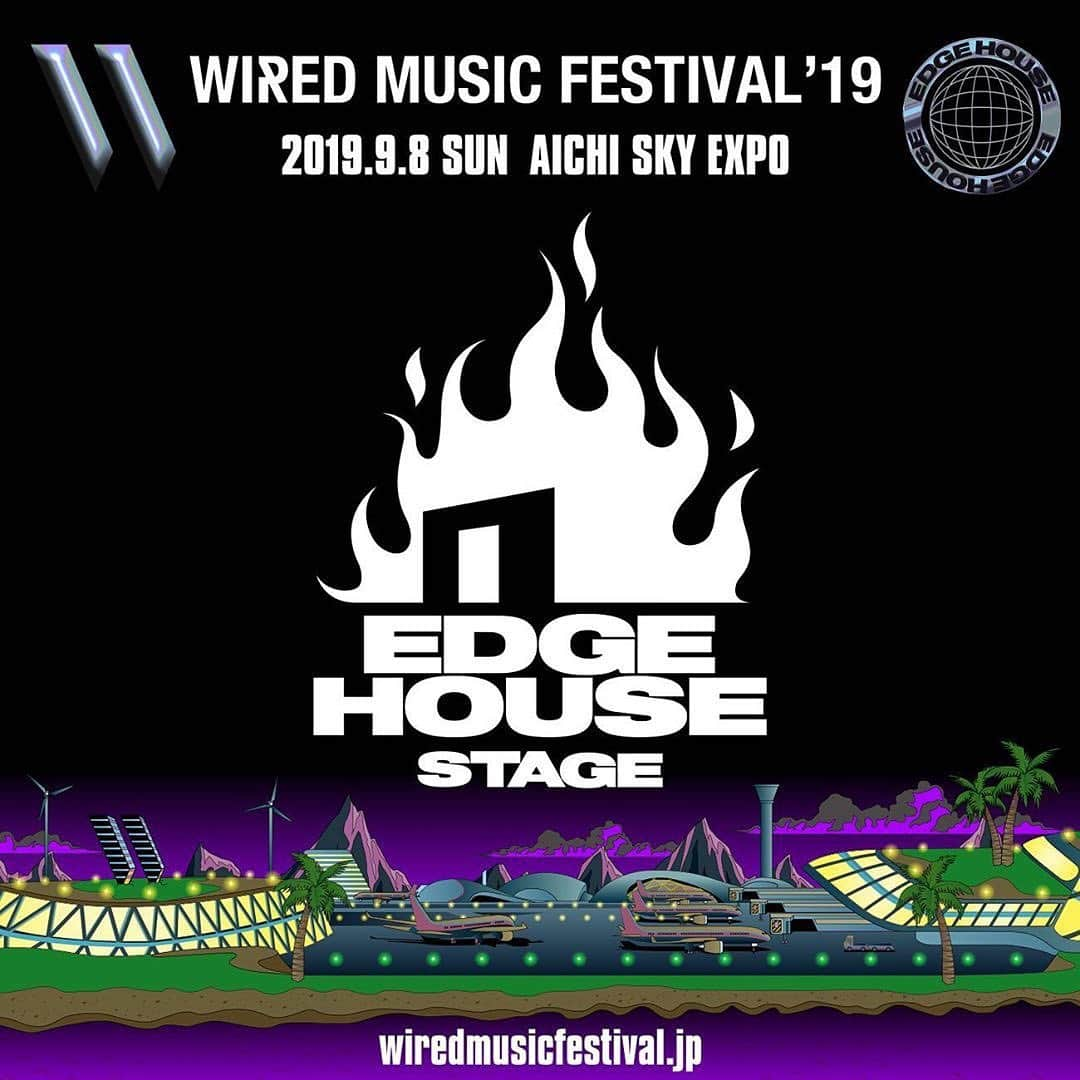 DJ DARUMAさんのインスタグラム写真 - (DJ DARUMAInstagram)「WIRED MUSIC FESTIVAL 2019に "EDGE HOUSE STAGE"ドーンと出現🔥🏠 1日ガッツリGROOVE天国✨🕺🏻💃🏻✨」8月9日 21時15分 - djdaruma