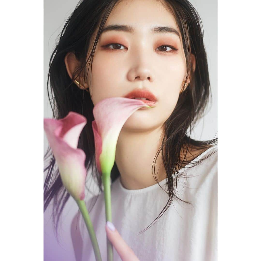 江原杏樹のインスタグラム：「#shooting  photographer/森戸美帆 hair&makeuq/河原田あづみ」