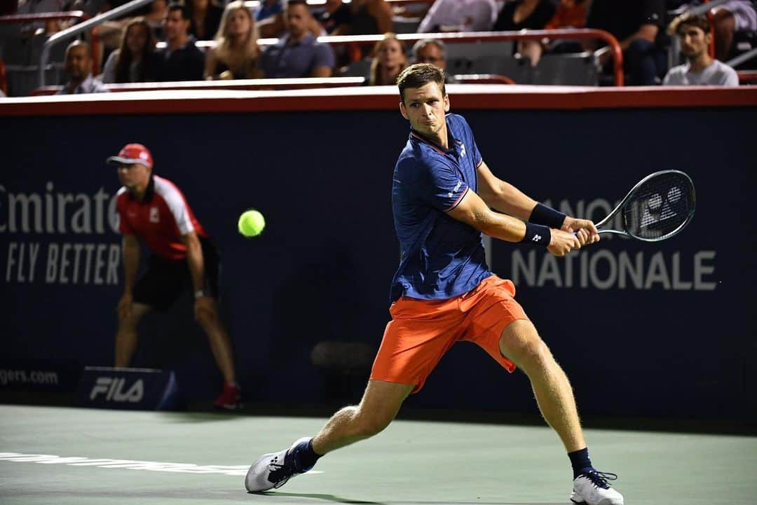 フベルト・フルカチュさんのインスタグラム写真 - (フベルト・フルカチュInstagram)「Thank you Montreal @couperogers 😊  Thank you for amazing support and great atmosphere! See you in two years😃 @yonex_com @atptour #keeplearning #keepfighting #keepbelieving」8月9日 21時25分 - hubihurkacz