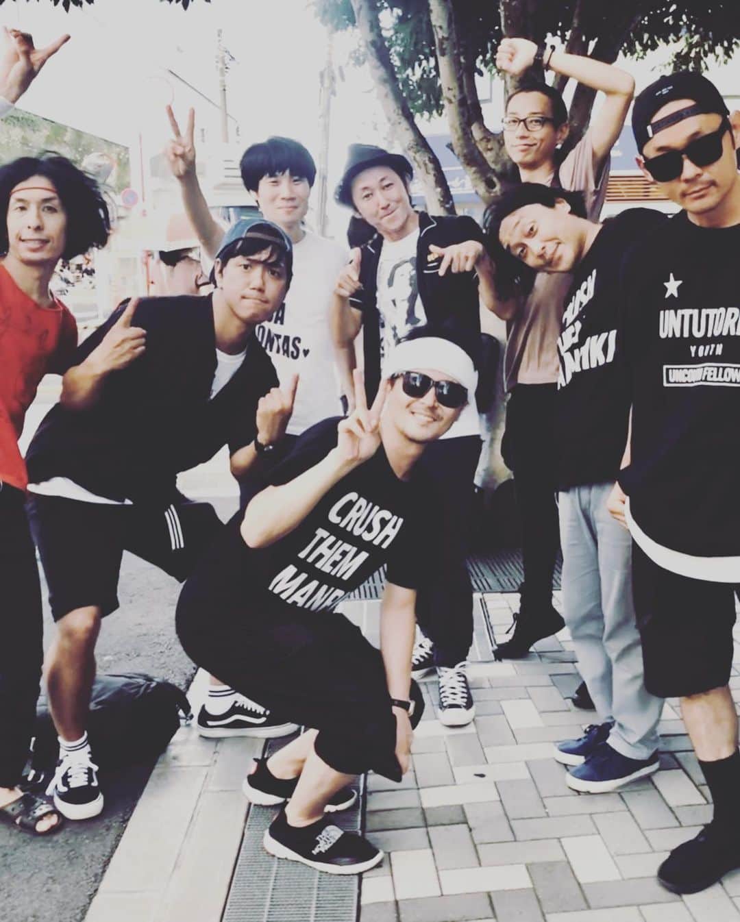 パーティ内山さんのインスタグラム写真 - (パーティ内山Instagram)「#MANRIKI #永野 #傑作 #斎藤工 #金子ノブアキ #sway #清水監督」8月9日 21時44分 - ruichanfamily