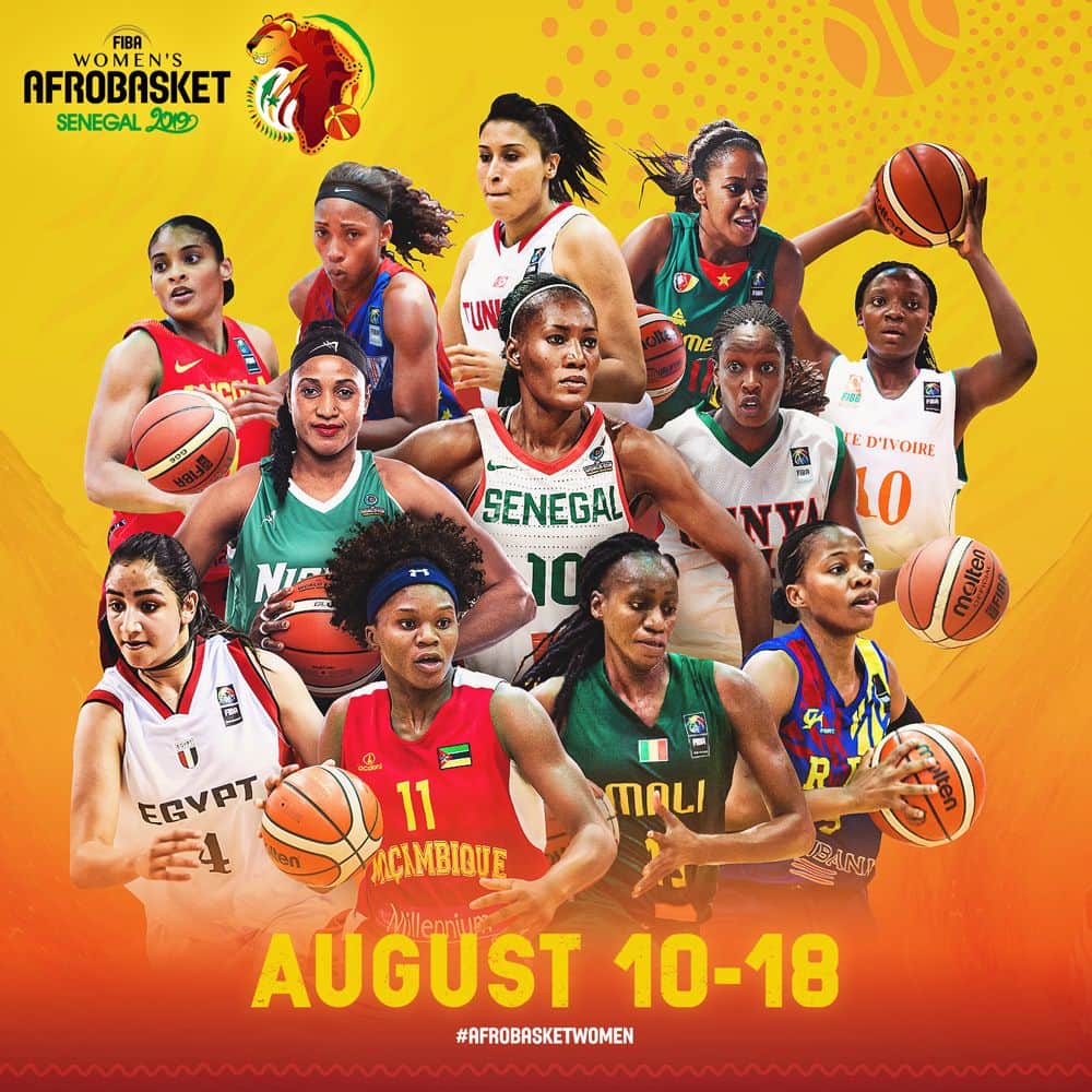 FIBAさんのインスタグラム写真 - (FIBAInstagram)「💥 1 DAY TO GO before the FIBA Women's AfroBasket 2019! Who will you be supporting?  #AfroBasketWomen」8月9日 22時02分 - fiba