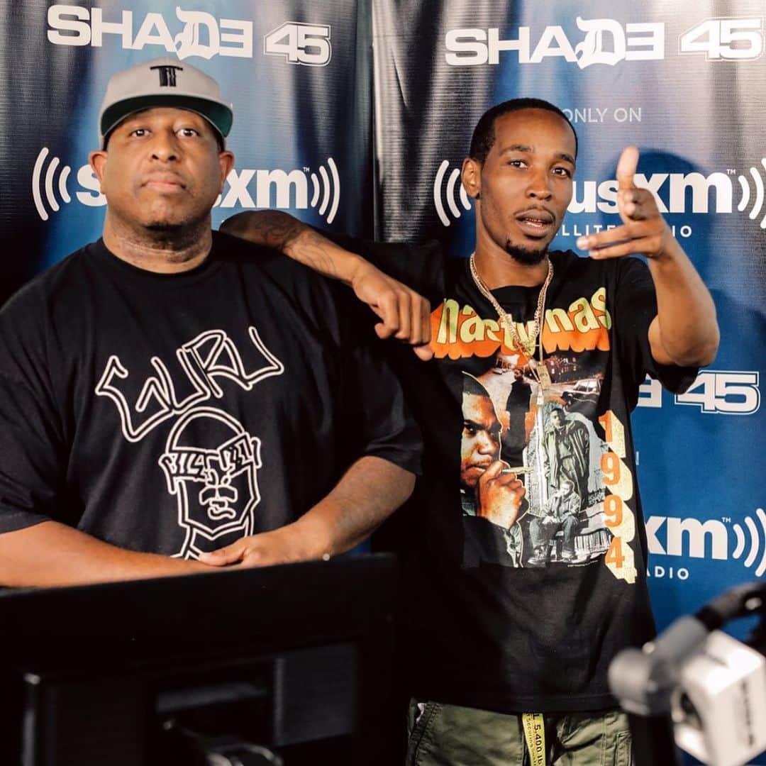 DJプレミアさんのインスタグラム写真 - (DJプレミアInstagram)「Our Guest @romestreetz Came Through To Rep With His New LP "NOISE CANDY 3" AVAILABLE NOW!!! Catch Us on LIVE FROM HEADQCOURTERZ  On @eminem's @shade45 @siriusxm Every Tuesday Night 7-9pm EST (4pm PT) Along With Panchi Of @nygz @kreepyclown @torchington, King Of Chill and POE on the Visualz... 📸 By @deejaypoe  OFFICIAL MERCH FOR  Gang Starr, NYGz, MC Eiht, GURU, DJ Premier, TTT and 33 @1/3rd MERCH... Shop.premierwuzhere.com」8月9日 22時30分 - djpremier