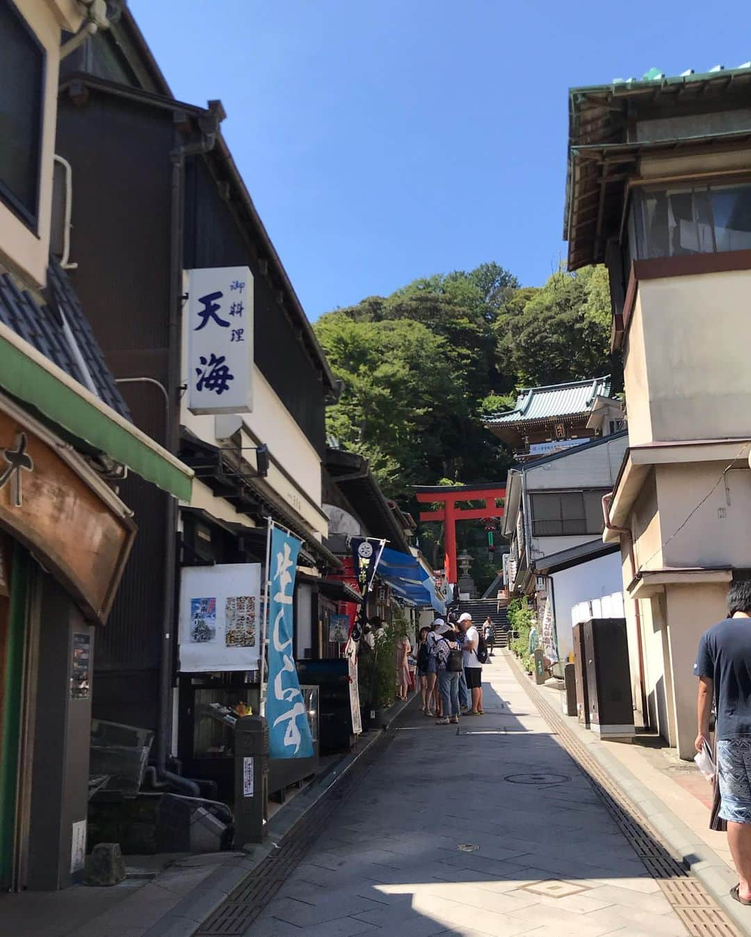 芦田桂子さんのインスタグラム写真 - (芦田桂子Instagram)「一色海岸での撮影が終わり 少し足を伸ばして一年ぶりに江島神社へ行ってきました⛩ ✴︎ 昨年のおみくじは『大吉』だったけど今年は『中吉』 ん〜。。。 今の私には中吉くらいが丁度いい！  良いお示しでした♡ ✴︎ 参拝したついでにまた更に進み江島の裏側へ🌊 歴史的な碑や塔のポイントが多くちょっぴり感動あり🥺階段下ったり登ったり...... 汗だくでしたが行って良かった！ ✴︎ 台風の影響なのでしょうか、海岸はかなり荒々しくシケてました。 これから台風被害が出ませぬように。。。 皆さま、良いお盆をお過ごしくださいね😊 ✴︎ #江ノ島神社 #江ノ島稚児ヶ淵  #中吉  #2019夏  #けいさんぽ」8月9日 22時41分 - keiko_ashida