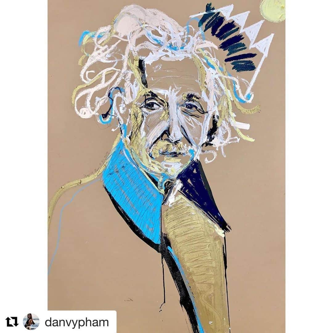 アルベルト・アインシュタインさんのインスタグラム写真 - (アルベルト・アインシュタインInstagram)「Fan art Friday! #Repost @danvypham with @get_repost ・・・ a man with raw passion. @alberteinstein #danvypham #amanwithrawpassion #alberteinstein #laartist #art #womenartists #artoninstagram #artofinstagram #watercolorinkpastelsandpencil #chateauoart」8月9日 22時45分 - alberteinstein