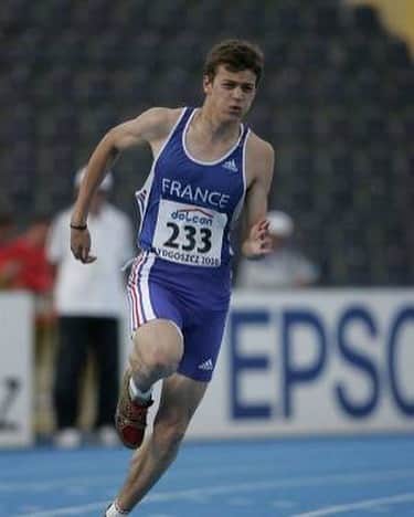 クリストフ・ルメートルのインスタグラム：「Aujourd’hui, je vais courir sur la piste de Bydgoszcz où j’ai été champion du monde junior, il y’a 11ans. Je serai aligné aujourd’hui sur le 100mB et je serai avec le collectif relais demain dans le cadre de la coupe d’Europe par équipe. #asics #ffa #athletisme #competition #equipedefrance @etch2019」